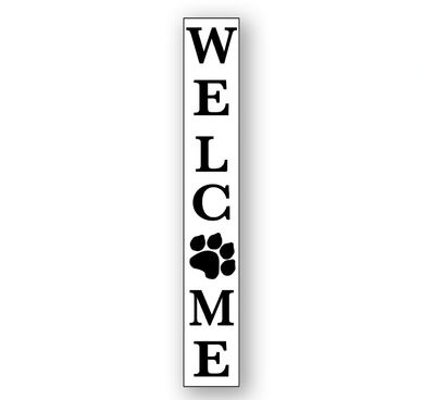 DOG PAW 4 Foot Tall 3D Wood Sign PROJECT Bakes 2-6-25